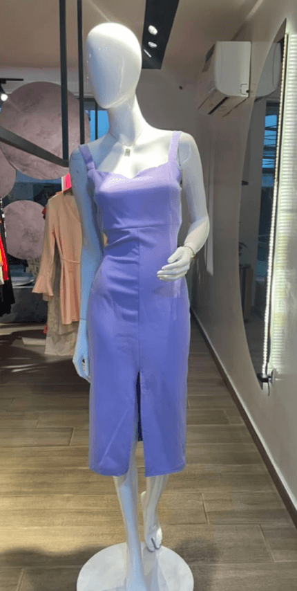 Purple Corporate Dress (UK 10 - GLD0194)
